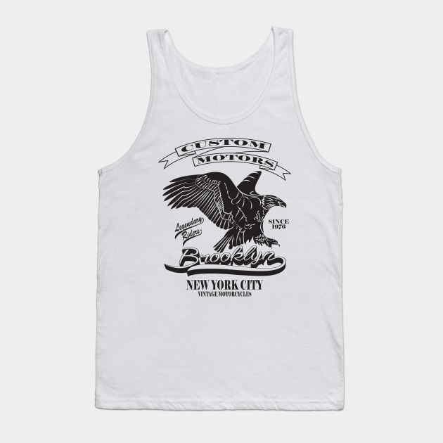 Custom motors. Legendary riders. Tank Top by lakokakr